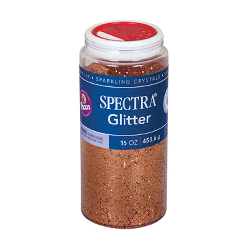 Glitter 1lb Shaker Bottle Copper