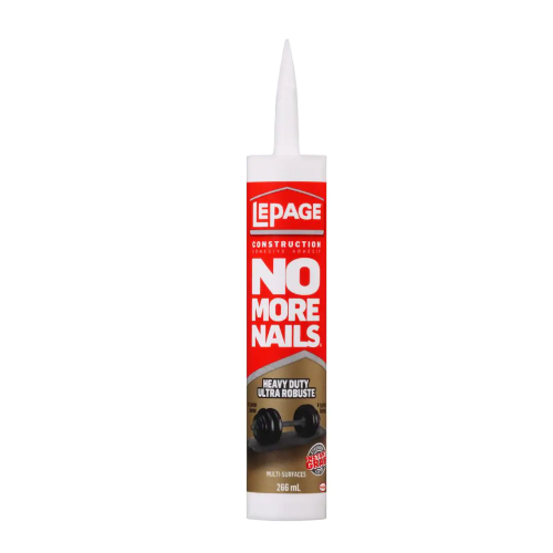 LePage No More Nails Heavy Duty Construction Adhesive - 266ml Tube