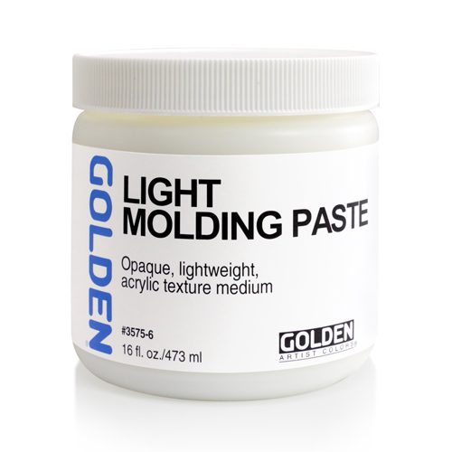 Golden Hard Molding Paste, 16oz.