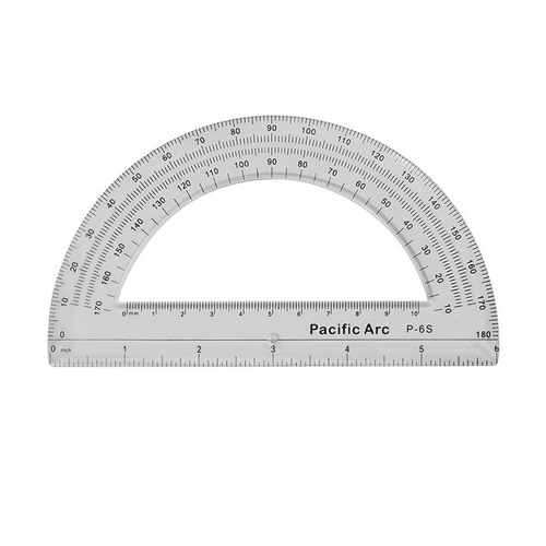 Pacific Arc - Protractor - 6", 180 Degrees