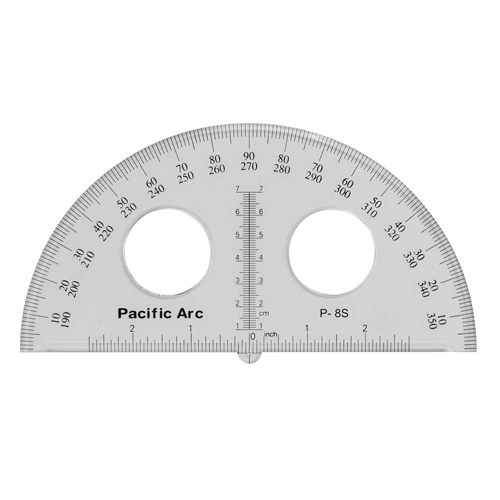 Pacific Arc - Protractor - 8", 180 Degrees