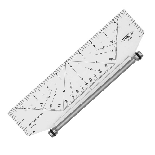 Schaedler Precision Ruler - 12 Inch Single C (Inch/Pica/Agate/More