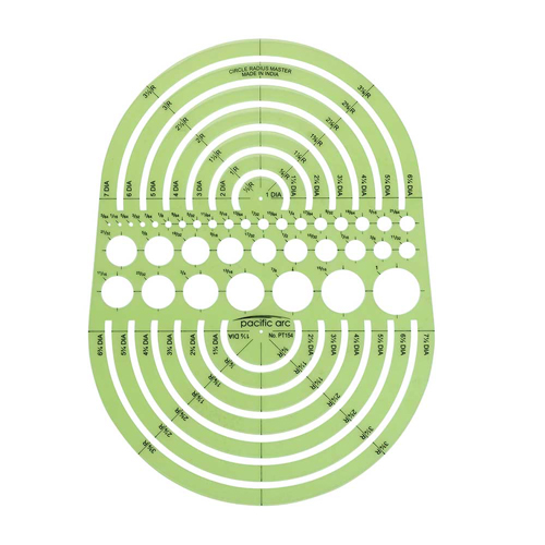 Pacific Arc - Template - Circle Radius Master