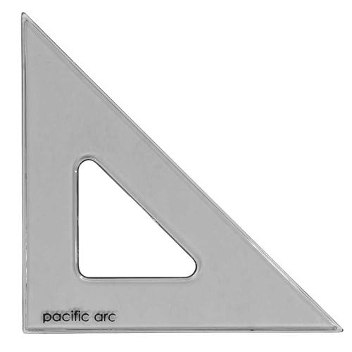 Pacific Arc - Set Square - 45/90 Degree - 4"