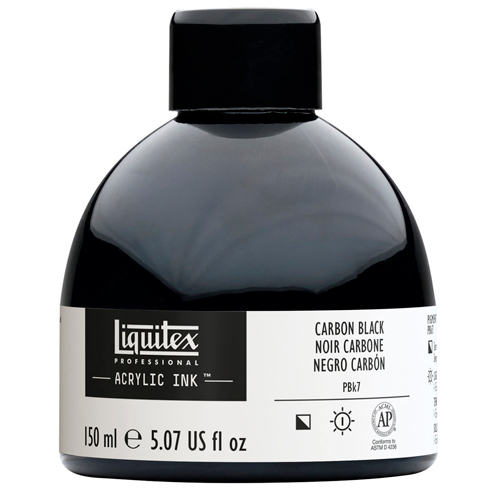Liquitex Professional Acrylic Ink – 150mL – Carbon Black