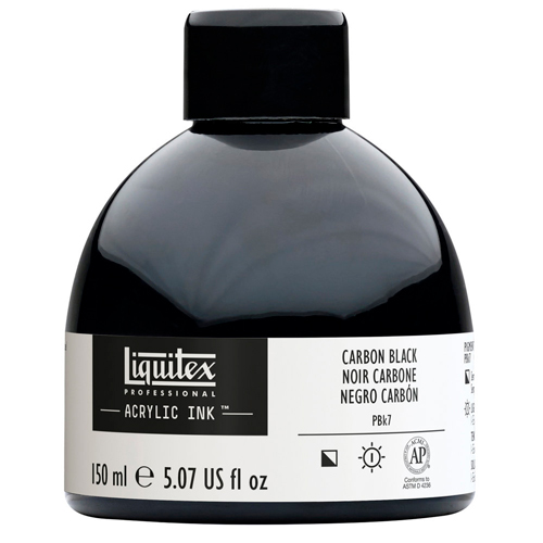 Liquitex Professional Acrylic Ink  150mL  Carbon Black