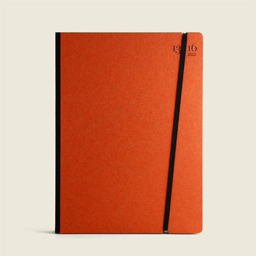 13 Sedicesimi Notebook Planner - 6" x 8" - Orange