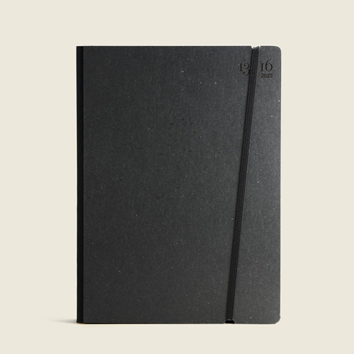 13 Sedicesimi Notebook Planner - 6" x 8" - Black