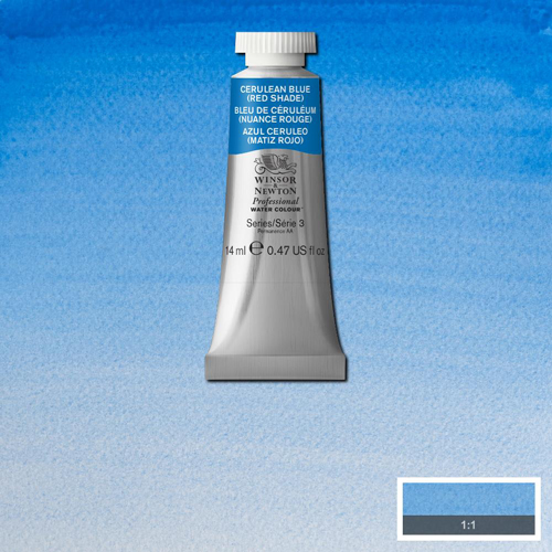 Winsor & Newton Professional Watercolour Cerulean Blue (Red Shade) 14ml