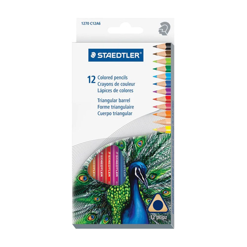 Staedtler Tri-Colour Pencil Set of 12