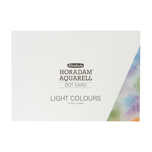 Schmincke Watercolour Dot Card of 24 Shades - Light Colours