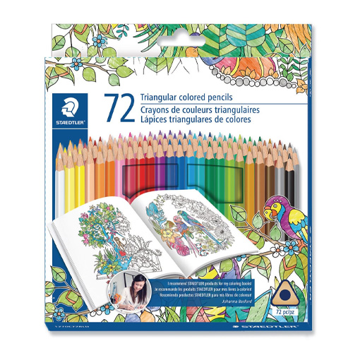 Staedtler Triangular Colour Pencil Set of 72