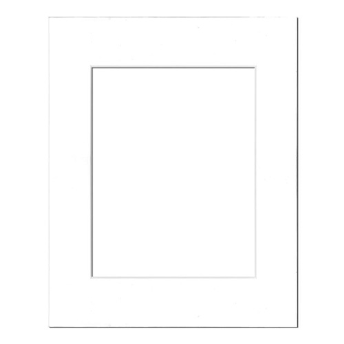 PA Framing ADF Mat 16" x 20"/ 11" x 14" Window -  White