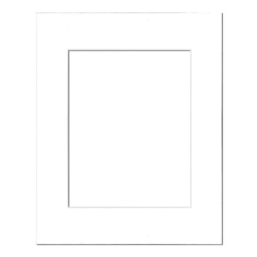 PA Framing ADF Mat 16" x 20"/ 11" x 14" Window -  White