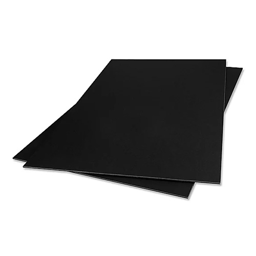 24 x 36 x 3/16 Black Self Adhesive Foam Board 5 Pack