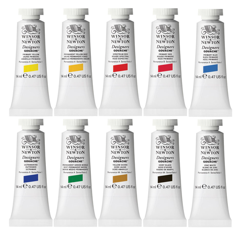 W&N Designers Gouache Introductory Set of 10x14ml