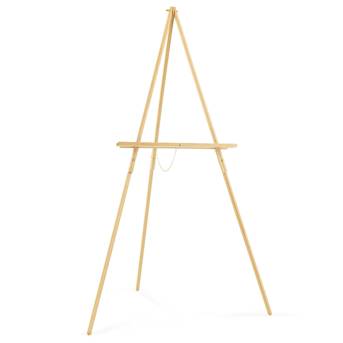 Wooden Standing Tripod Display Easel 