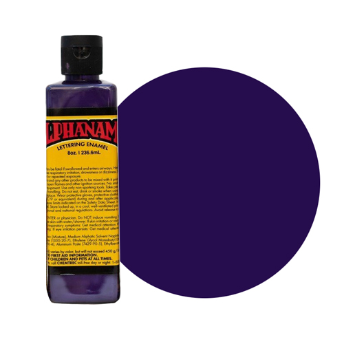 Alpha 6 Enamel Paint - Purple - 8oz