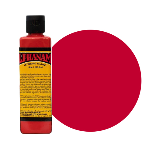 Alpha 6 Enamel Paint - Alpha Red - 8oz