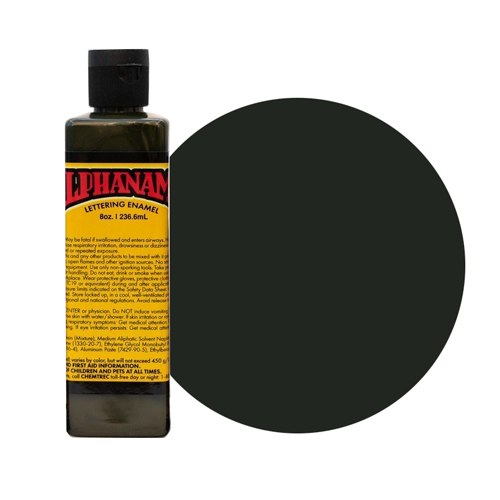 Alpha 6 Enamel Paint - Dark Olive - 8oz