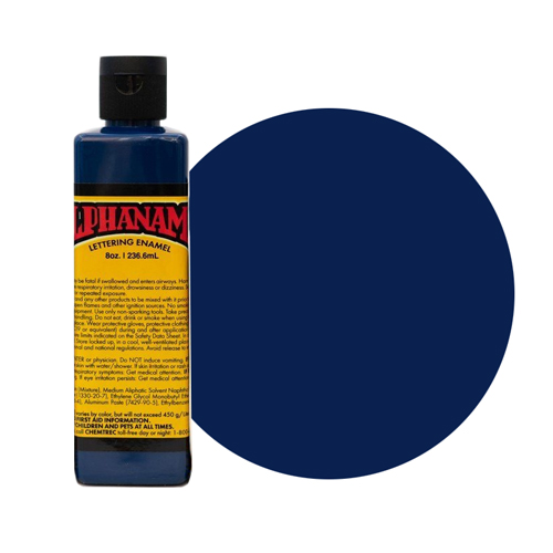 Alpha 6 Enamel Paint - Meyers Dark Blue - 8oz