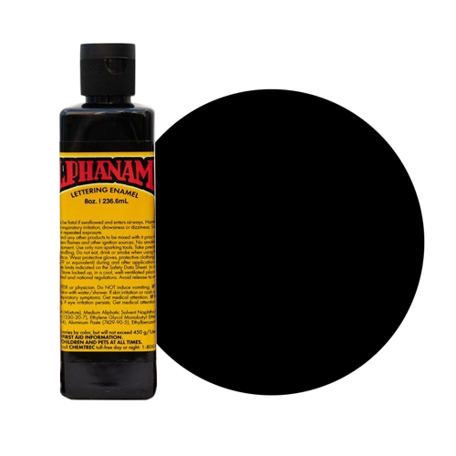 Alpha 6 Enamel Paint - McKeags Black - 8oz