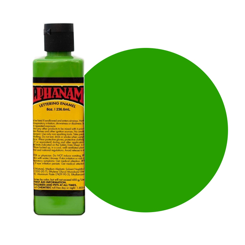 Alpha 6 Enamel Paint - Monster Green - 8oz