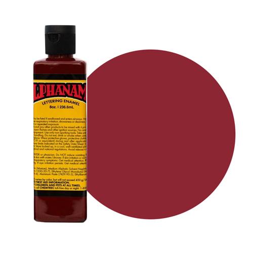 Alpha 6 Enamel Paint - Oxide - 8oz