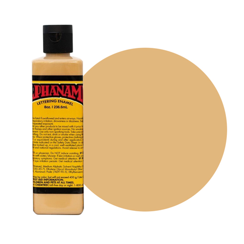 Alpha 6 Enamel Paint - Tan - 8oz