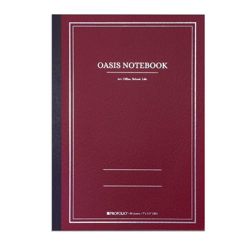 Itoya Profolio Oasis Notebook  6.93" x 9.84"  Brick