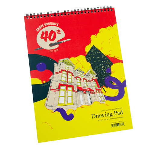 Above Ground 40th Anniversary Drawing Pad - Special Edition