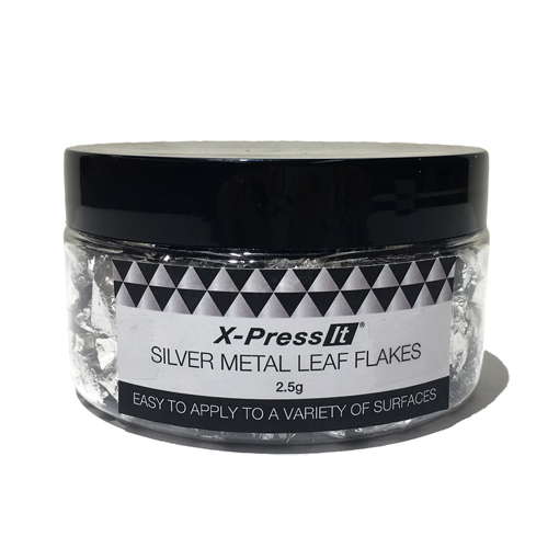 X-Press It - Metal Leaf Flakes - Silver - 2.5g