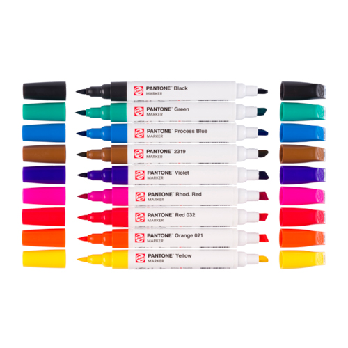 Talens | Pantone Marker Set of 9 Primary Colours