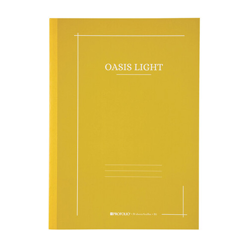 ProFolio Oasis Light Notebooks - B5 - Mustard
