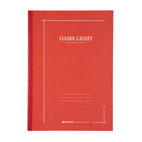 ProFolio Oasis Light Notebooks - B5 - Tomato