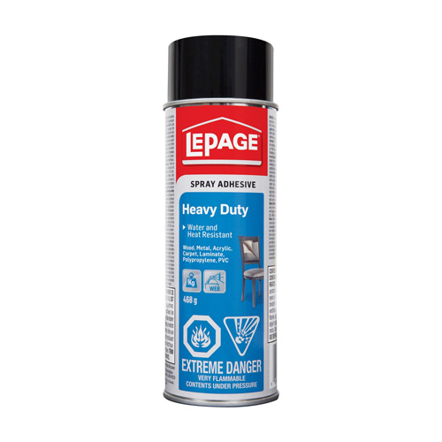 LePage Heavy Duty Spray Adhesive 468g Permanent