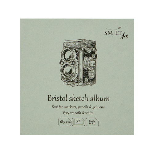 SM-LT Bristol Layflat Sketch Album 5.5" x 5.5"