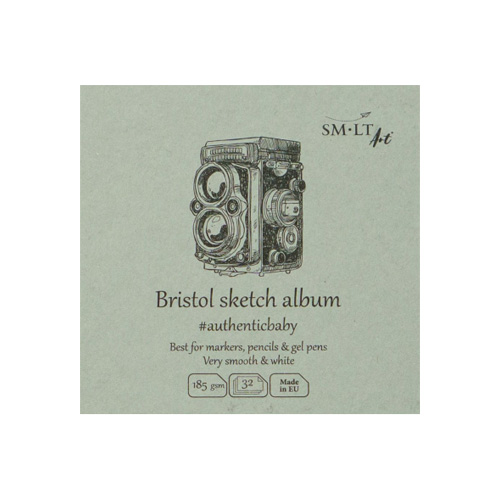 SM-LT Bristol Layflat Sketch Album 3.5" x 3.5"