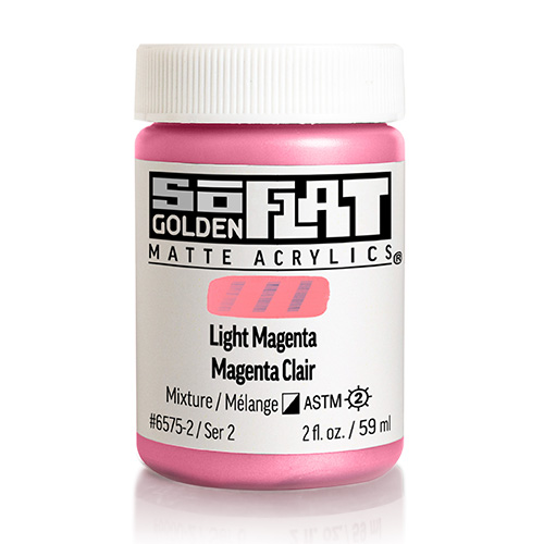 Golden Soflat 2oz Light Magenta