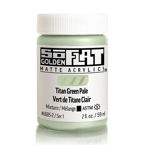 Golden Soflat 2oz Titan Green Pale