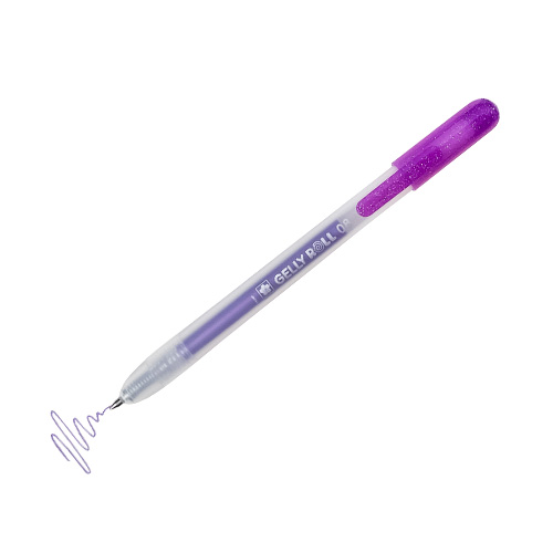 Sakura Gelly Roll Retractable - Metallic Purple