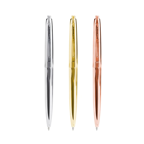 Kikkerland - Metallic Retro Pens - 3-Pack