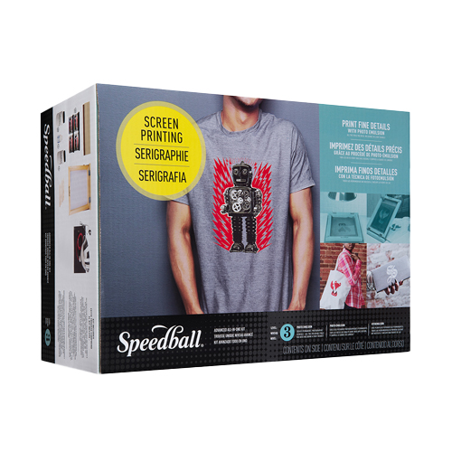 Speedball 4504 Fabric Screenprint Starter Set