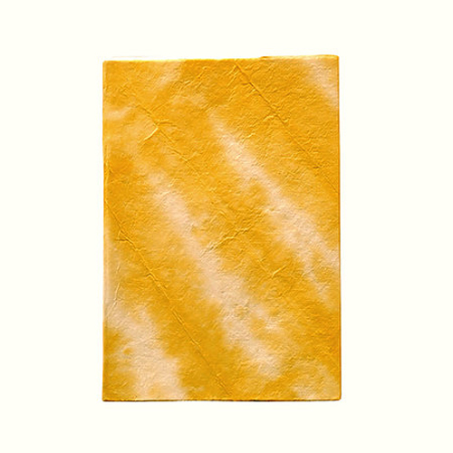 LAMALI Shibori Handmade Journal - 3.9" x 5.9" - Yellow
