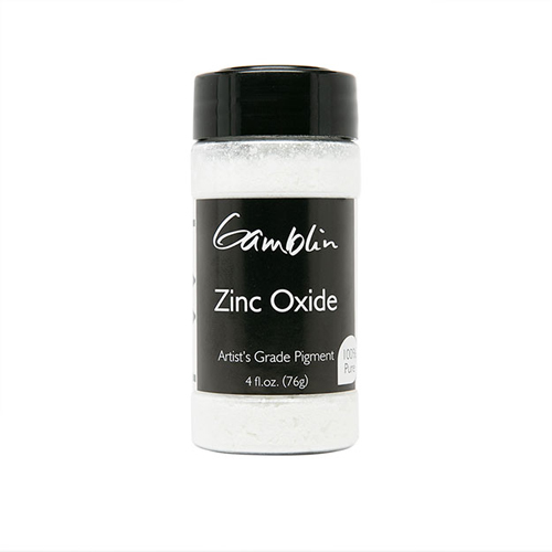 Gamblin Dry Pigment 4oz Zinc Oxide