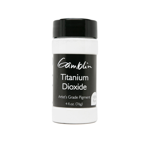 Gamblin Dry Pigment 4oz Titanium Dioxide