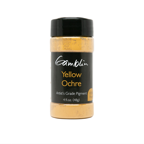 Gamblin Dry Pigment 4oz Yellow Ochre