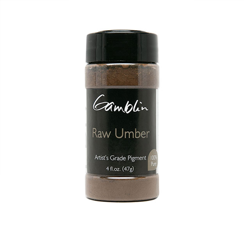 Gamblin Dry Pigment 4oz Raw Umber