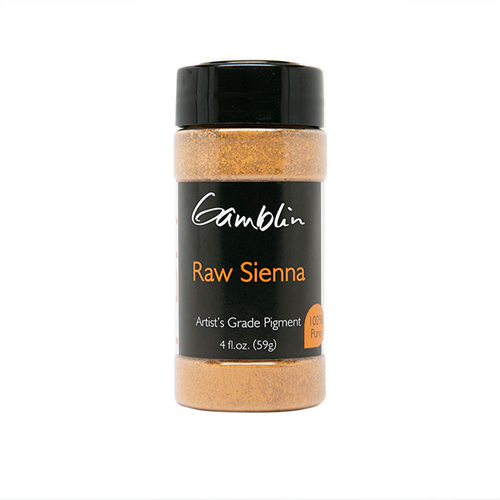 Gamblin Dry Pigment 4oz Raw Sienna