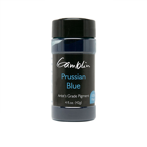 Gamblin Dry Pigment 4oz Prussian Blue